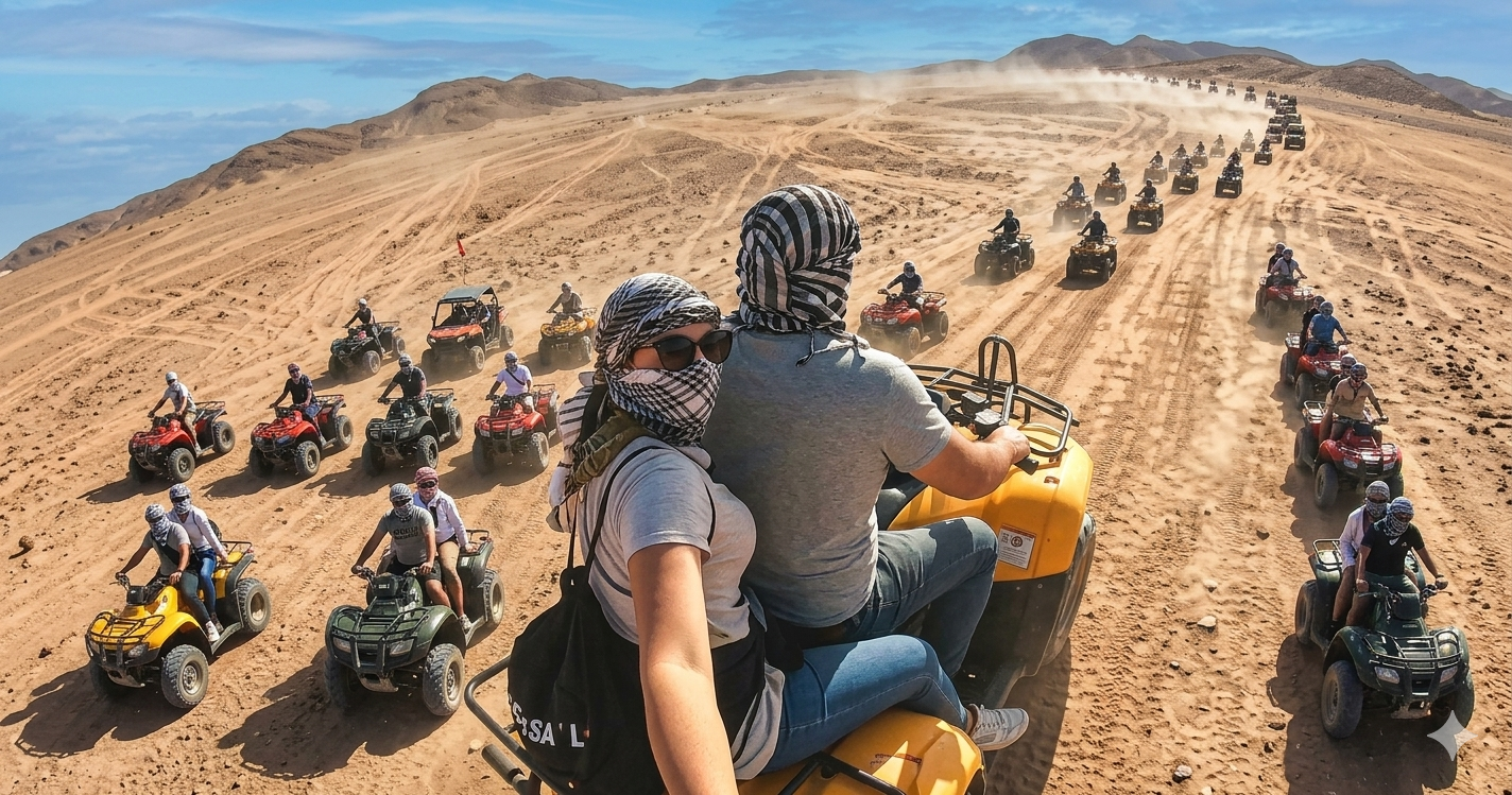  ATV Quad, Camel Ride, and Bedouin Village Trip