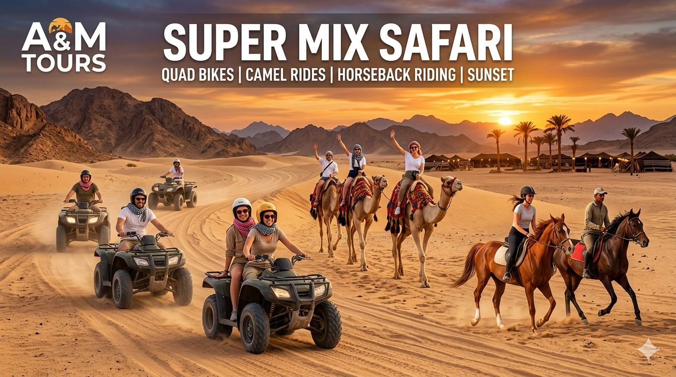  Mix Safari (Quad, Horse, Camel & Breakfast)